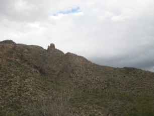 1112 Outcropping on the Southeast Ridge Route