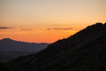 1503 Sunset from the Pontatoc Canyon Trail.ARW