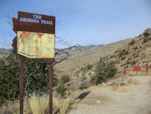 1212 Arizona Trail Sign